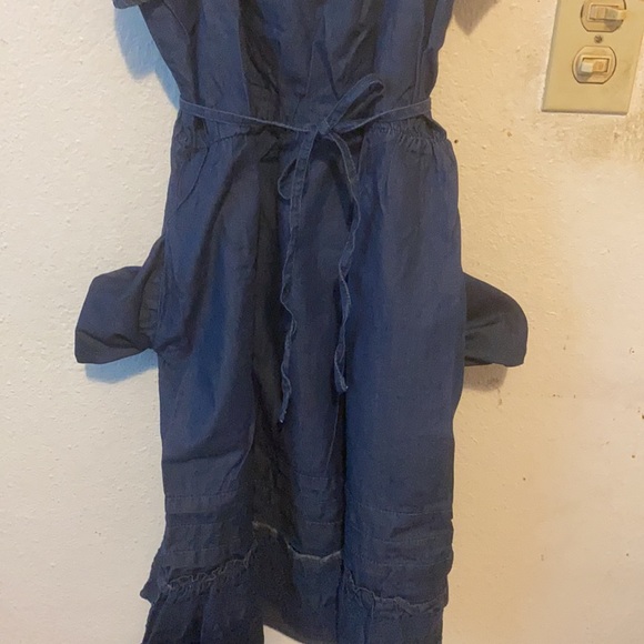 GapKids Denim Ruffle Dress (14-15 Years) - Picture 5 of 8